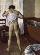 Gustave Caillebotte The man in the bath painting